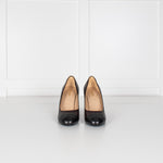 Chanel Brown And Black Leather Shoes