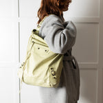 Balenciaga Motocross Light Green Bag