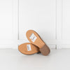 Acne Grey Felted Loafers with Logo Plaque