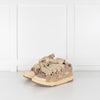 Lanvin Beige Curb Sneakers