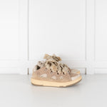 Lanvin Beige Curb Sneakers