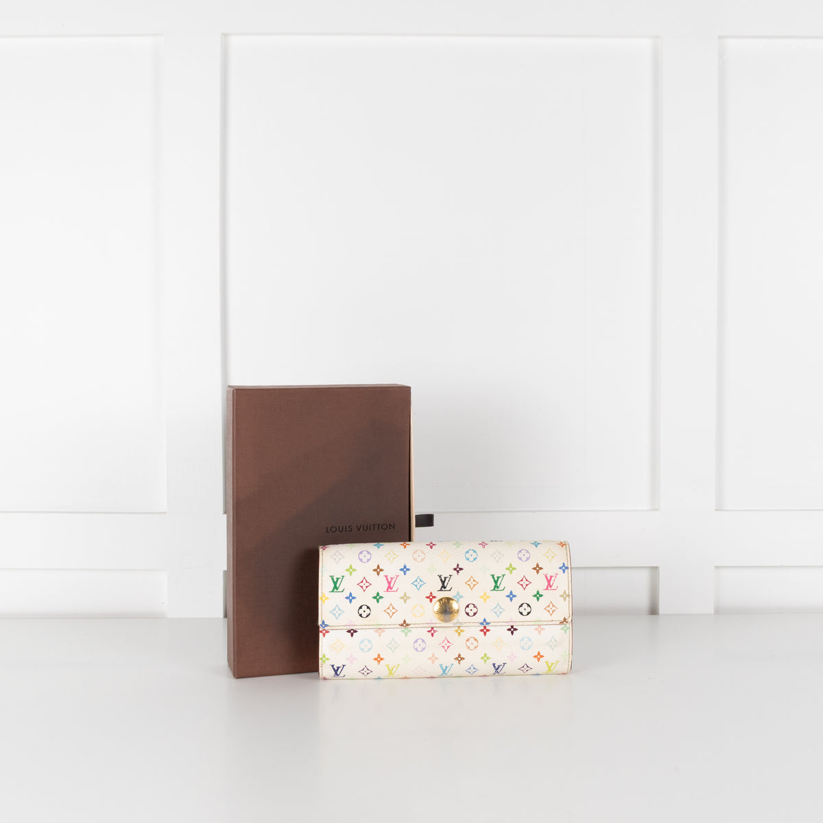 Louis Vuitton Colourful Monogram Fold Wallet