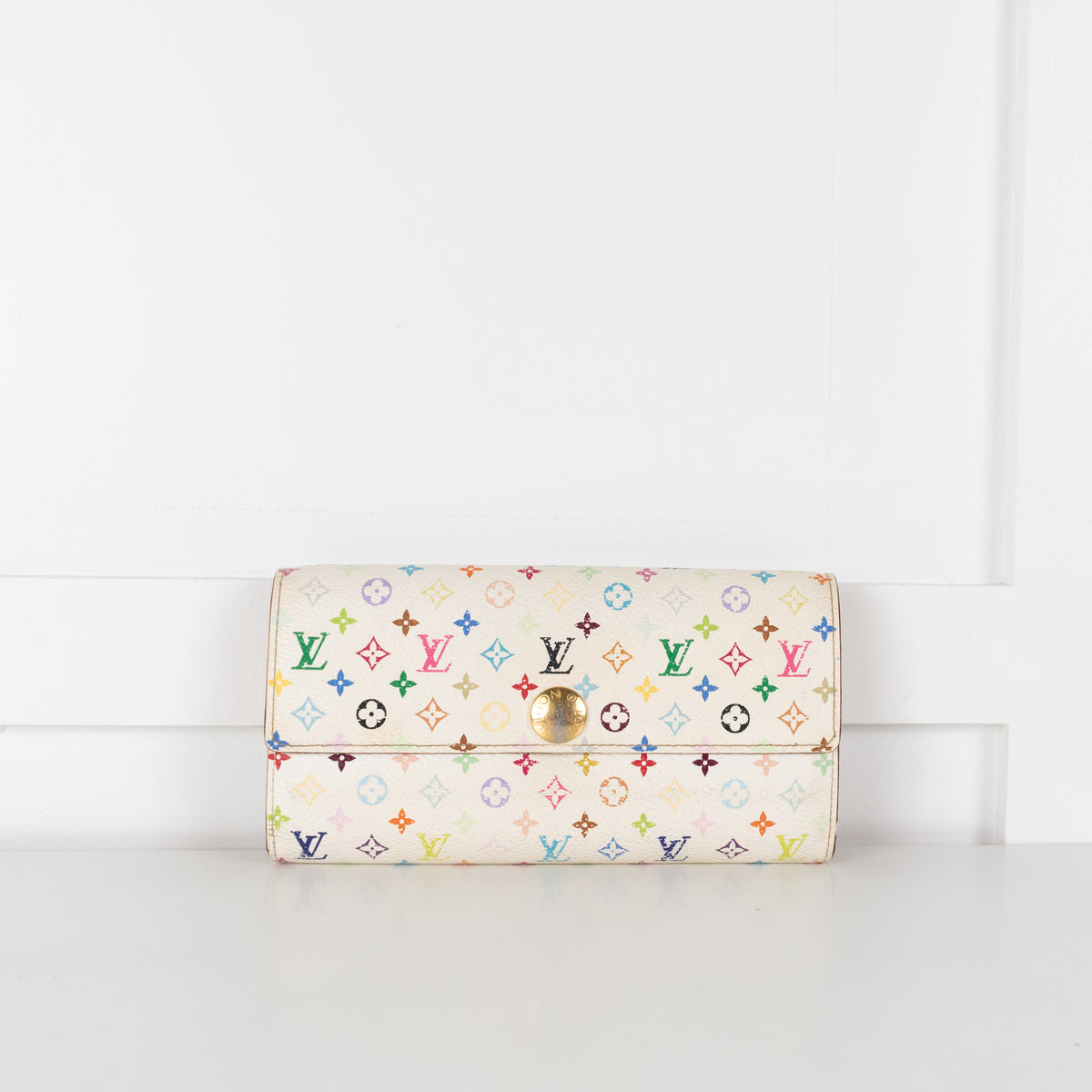 Louis Vuitton Colourful Monogram Fold Wallet