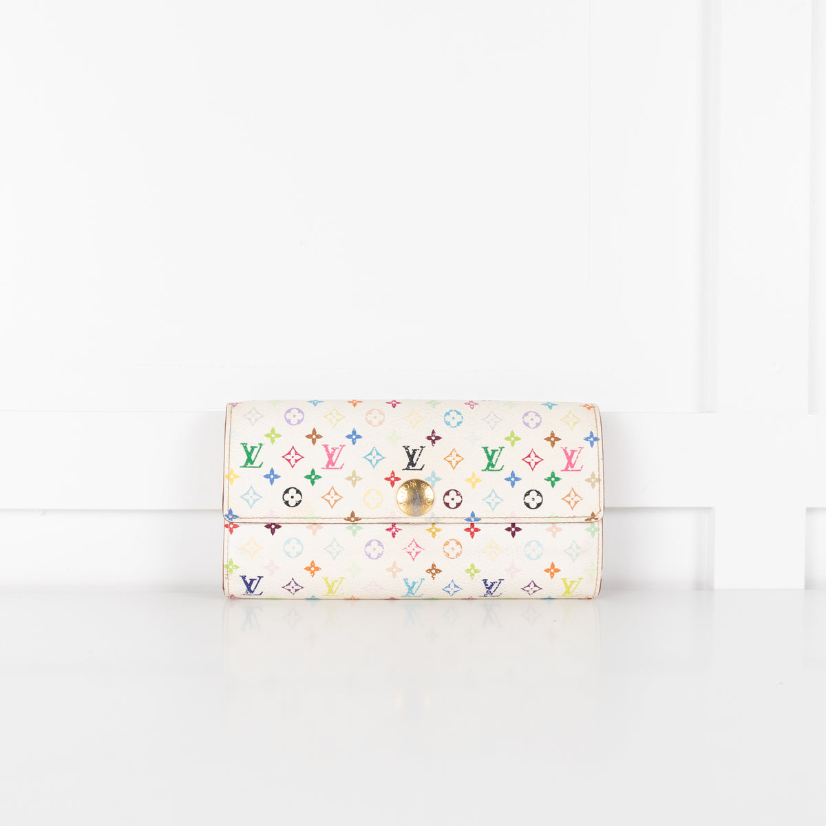 Louis Vuitton Colourful Monogram Fold Wallet