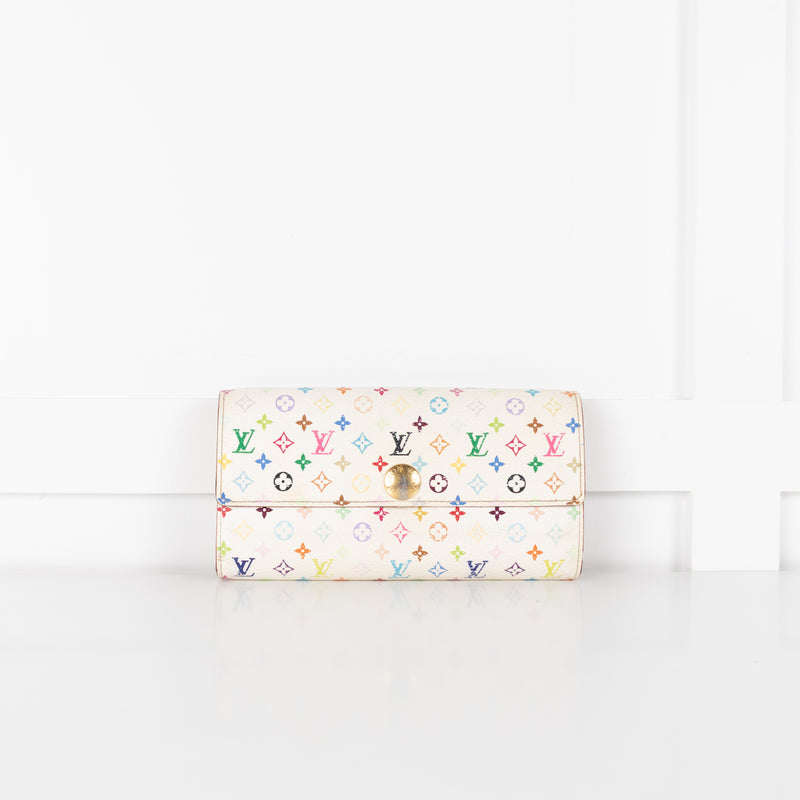 Louis Vuitton Colourful Monogram Fold Wallet