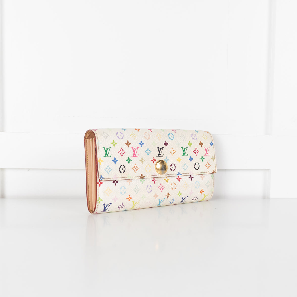 Louis Vuitton Colourful Monogram Fold Wallet