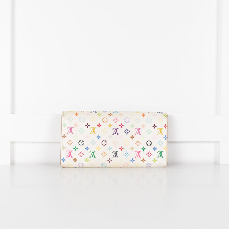 Louis Vuitton Colourful Monogram Fold Wallet