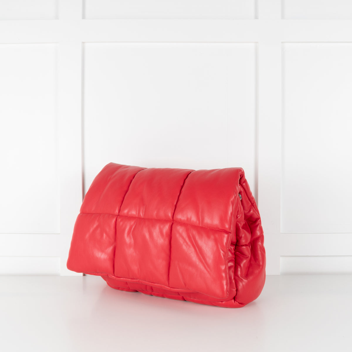 Stand Studio Red Quilted Bag W/ Detachable Strap