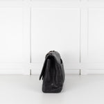 Chanel Jumbo Black Caviar Single Flap Bag