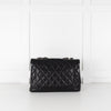 Chanel Jumbo Black Caviar Single Flap Bag