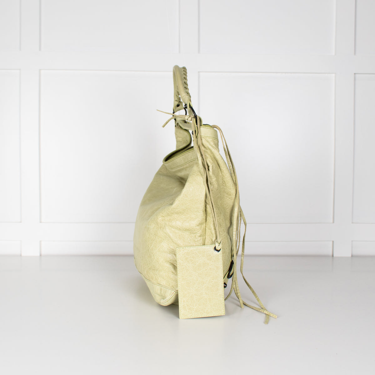 Balenciaga Motocross Light Green Bag