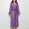 Rotate Birger Christensen Dewberry Sequin Long Sleeve Dress