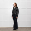 Bimba Y Lola Black Leather Biker Jacket