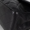 Chanel Jumbo Black Caviar Single Flap Bag