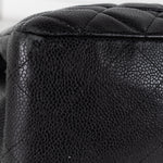 Chanel Jumbo Black Caviar Single Flap Bag