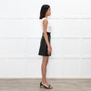 Aleksandre Akhalkatsishvili Black Vegan Leather Mini Skirt