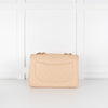 Chanel Beige Jumbo Single Flap Caviar Bag