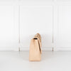 Chanel Beige Jumbo Single Flap Caviar Bag