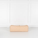 Chanel Beige Jumbo Single Flap Caviar Bag