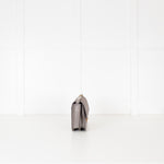 DeMellier Paris Grey Suede Shoulder Bag