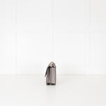 DeMellier Paris Grey Suede Shoulder Bag
