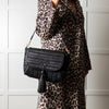 Anya Hindmarch Black Neeson Tassel Woven Bag