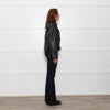 Bimba Y Lola Black Leather Biker Jacket