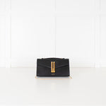 DeMellier Black Leather Vancouver Clutch