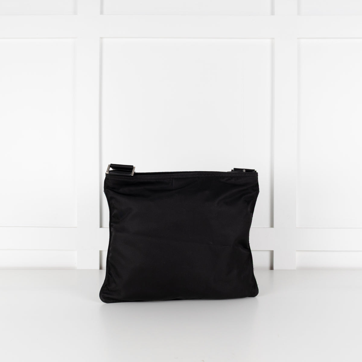 Prada Black Re-Nylon Nylon Crossbody Bag.