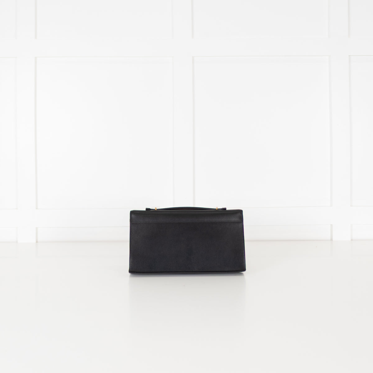 DeMellier Black Leather Vancouver Clutch