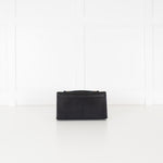 DeMellier Black Leather Vancouver Clutch
