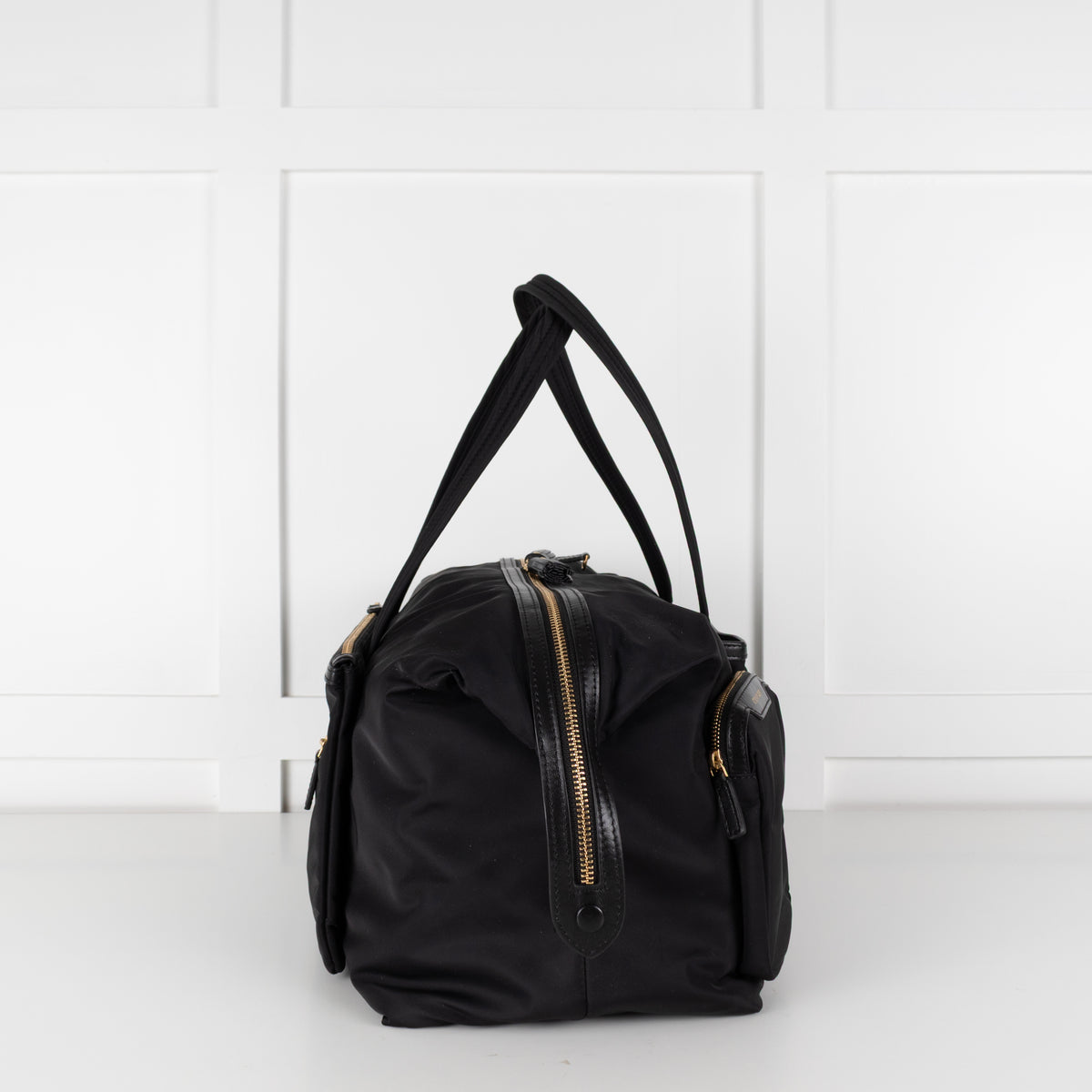 Anya Hindmarch Black Inflight Bag