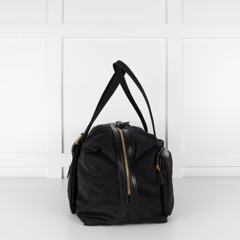 Anya Hindmarch Black Inflight Bag