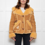 Coach 1941 Eagle Raggedy Shearling Jacket