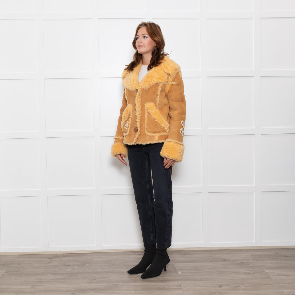 Coach 1941 Eagle Raggedy Shearling Jacket