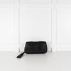 Anya Hindmarch Black Woven Leather Clutch