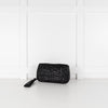 Anya Hindmarch Black Woven Leather Clutch