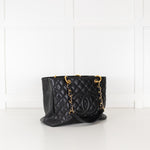 Chanel Black Caviar GST Tote Bag