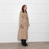 Burberry Extra Long Beige Trench Coat with Belt