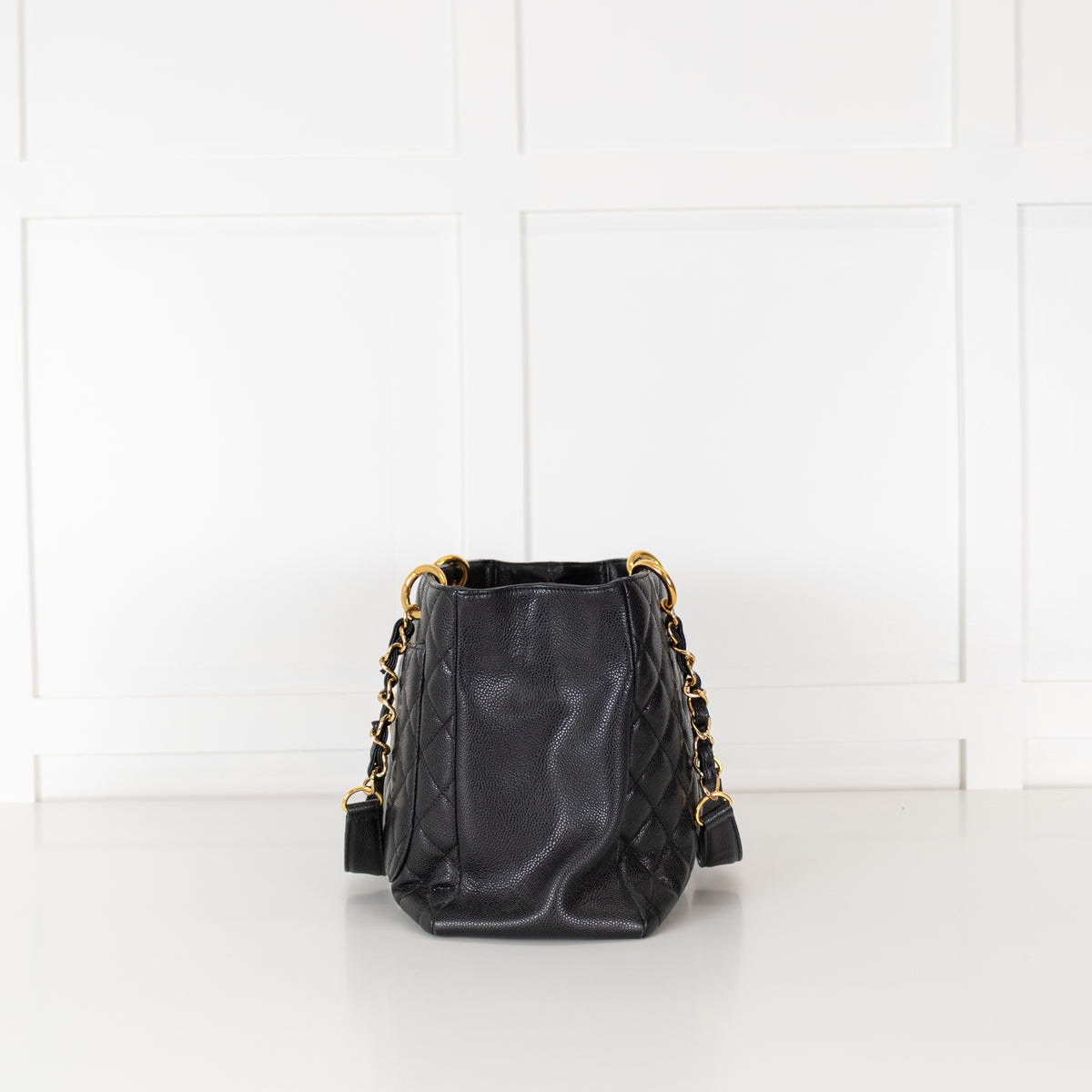 Chanel Black Caviar GST Tote Bag