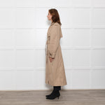Burberry Extra Long Beige Trench Coat with Belt