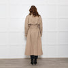 Burberry Extra Long Beige Trench Coat with Belt