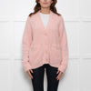 Tibi Pale Pink Wool Blend Cardigan