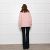 Tibi Pale Pink Wool Blend Cardigan