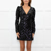 byTiMo Sequins Mini Dress in Black