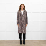 Rails Leopard Print Double Faced Coat