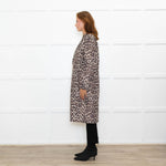 Rails Leopard Print Double Faced Coat