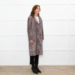 Rails Leopard Print Double Faced Coat