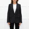 Zadig & Voltaire Grey Wool Mix Jacket With Star Elbows