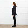 Zadig & Voltaire Grey Wool Mix Jacket With Star Elbows